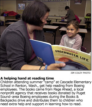 A helping hand at reading time
