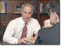Walt Skowronski speaks to goals of Boeing Capital Corporation